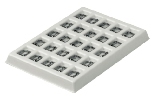 Muldenplatten 1