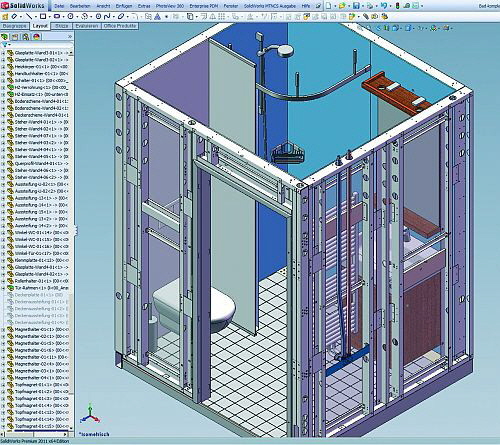 SolidWorks - Geberit Huter