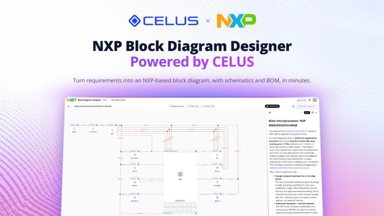 CELUS NXP Block Diagram Designer