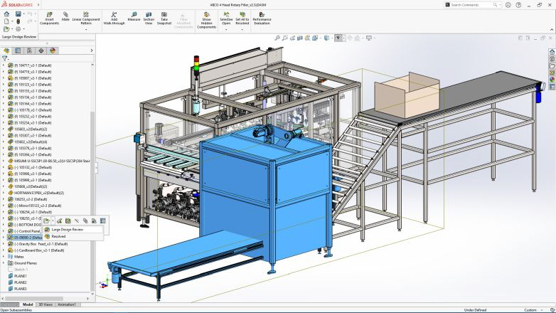 Dassault - Ausschnitt aus SOLIDWORKS 2022 Bild 2