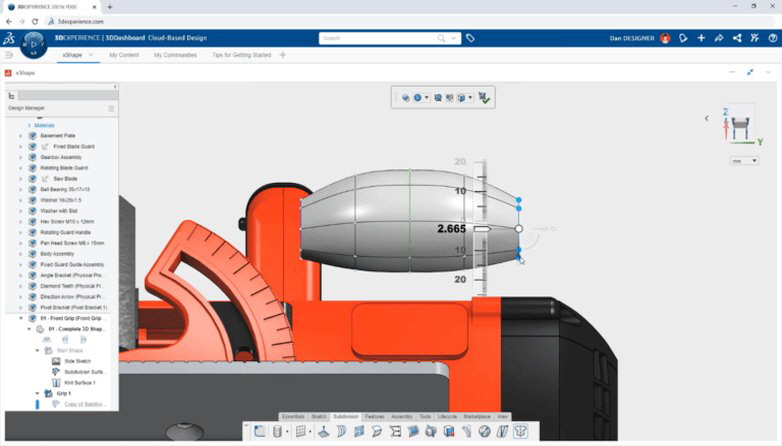 Dassault - Verbundenes Design-to-Manufacturing-Ökosystem in der Cloud Dassault - Verbundenes Design-to-Manufacturing-Ökosystem in der Cloud