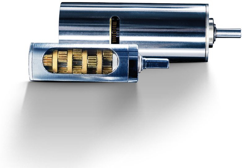 Faulhaber Minimotor - Stirnradgetriebe und Stirnradgetriebe