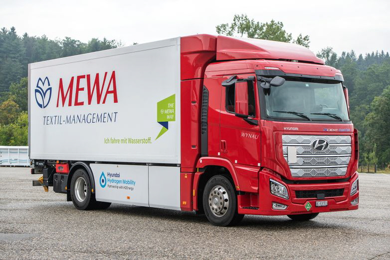 MEWA - Wasserstoff Lkw