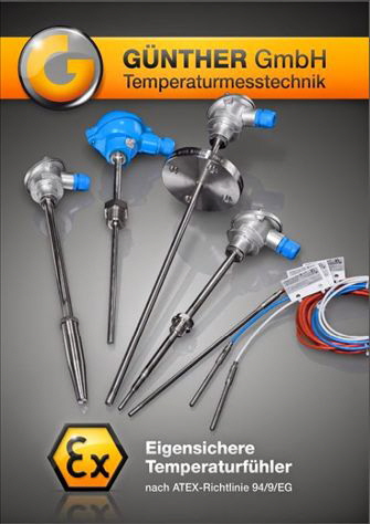 MTS Messtechnik - GÜNTHER GmbH EX-Sensoren MTS Messtechnik - GÜNTHER GmbH EX-Sensoren