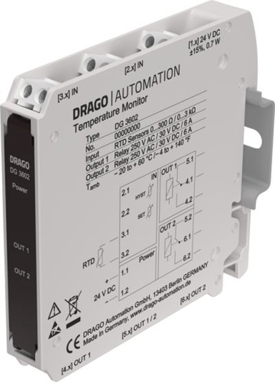 MTS RTD Temperaturwächter DG 3602