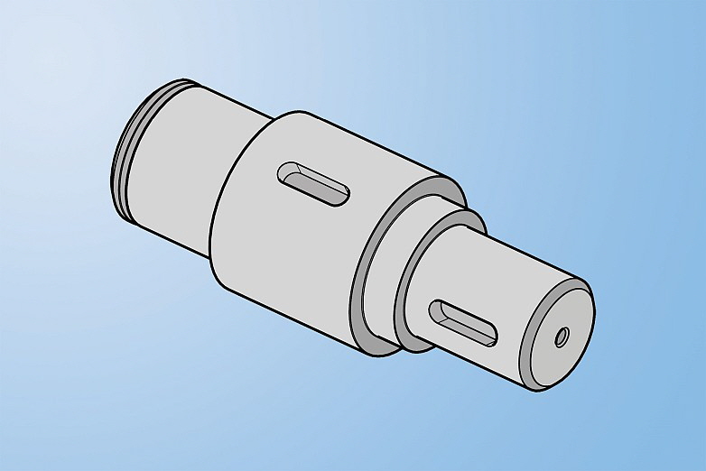 Mikron - Workpiece drawing