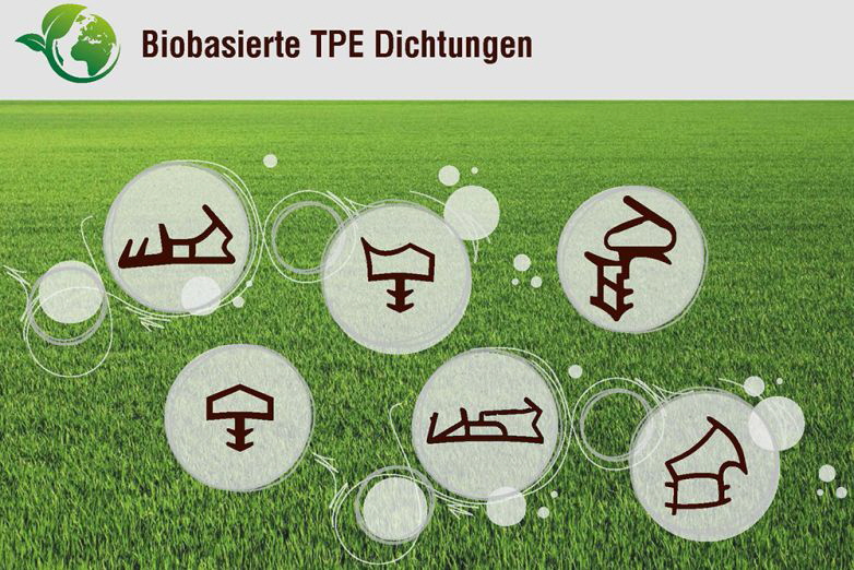 Poesia Dichtungen aus biobasiertem Thermoplast