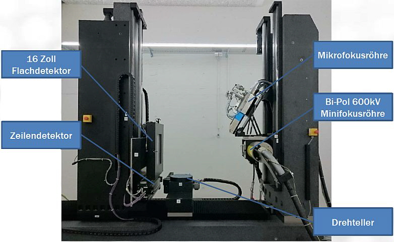 Qualitech AG - Aufbau industrielle Computertomograph Qualitech AG - Aufbau industrielle Computertomograph