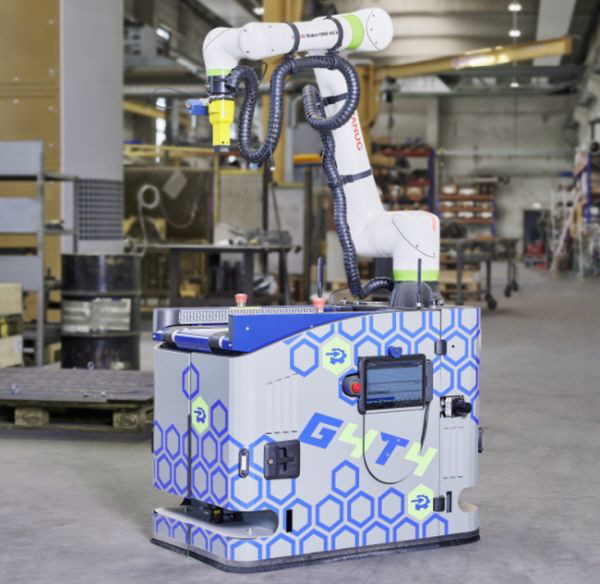 Soldati autonomer mobiler Cobot G4T4