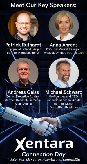 Xentara Connection Day 2026 speakers Xentara Connection Day 2026 speakers